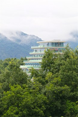 黄山太平湖绿地g公寓-中式一线湖景大床房