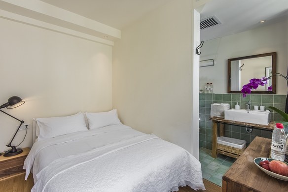 北京住宿 西城区住宿 北京北平花园精品大床房