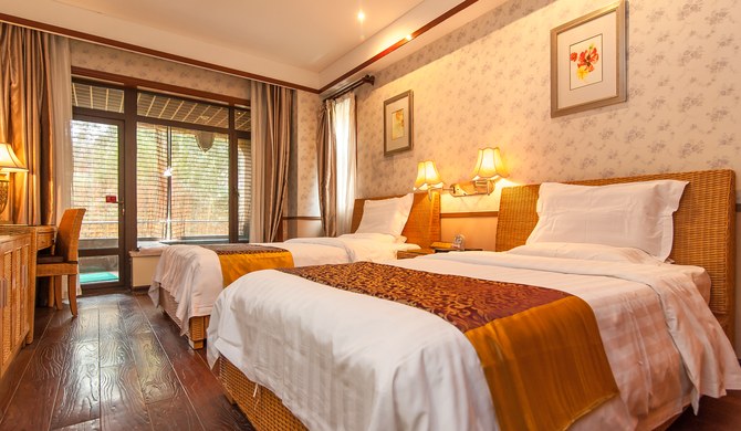 【图】天津团泊湖温泉别墅欢乐麻将套房(别墅单间)_静海县短租公寓_途