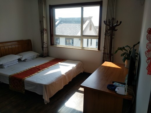 天津住宿 蓟县住宿 盘山别墅鼎胜休闲居别一室一厅  1:盘山脚下,环境