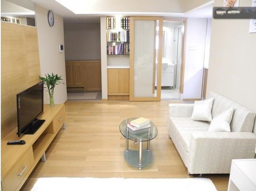 深圳海蓝风尚酒店式公寓经典中式商务风房