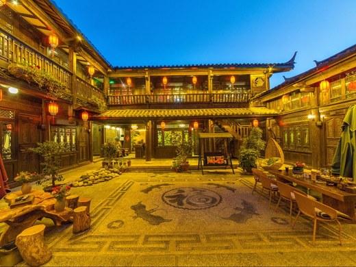 丽江云岸连锁客栈心岸店古典大床房